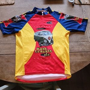 Mass Transit Ale VW Bus size medium bike shirt.